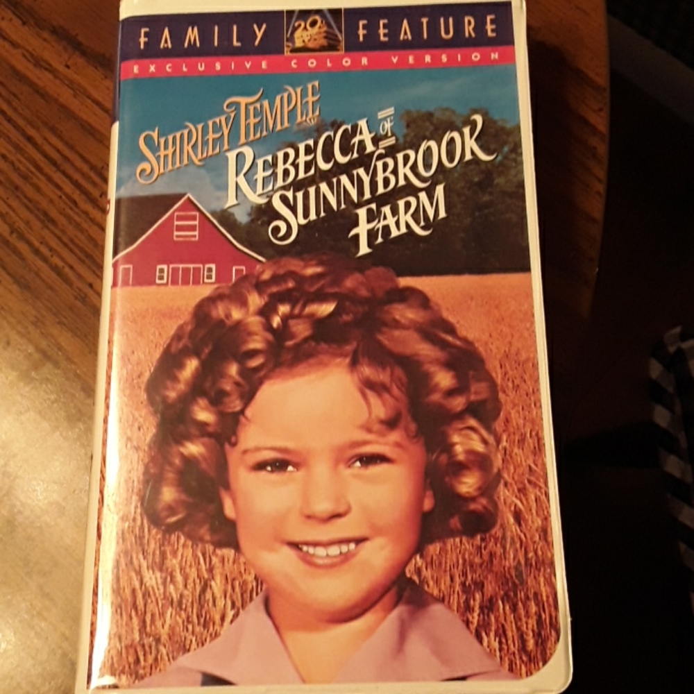 Shirley Temple Rebecca of Sunnybrook Farm Vhs